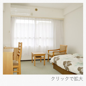 A棟1人部屋　浴室、トイレ付